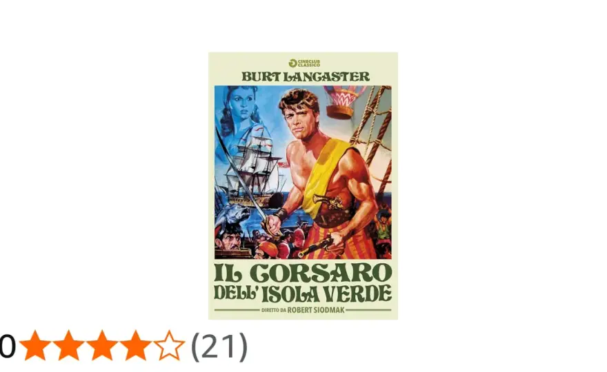 Il corsaro dell'isola verde - Il film che ha svelato Ischia