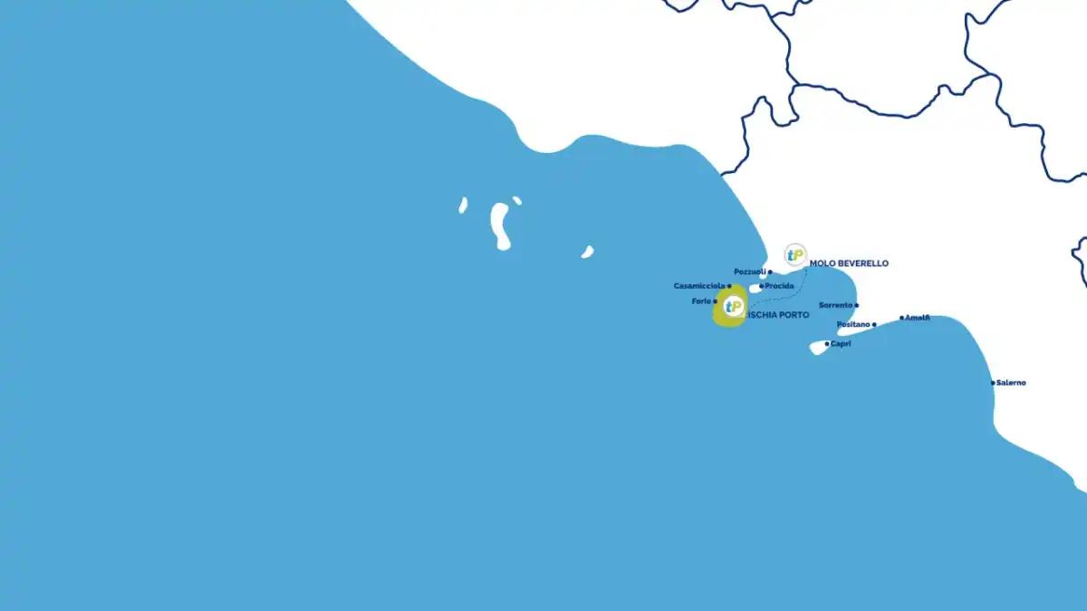 Ischia-Napoli: orari, prezzi e scelta traghetto/aliscafo
